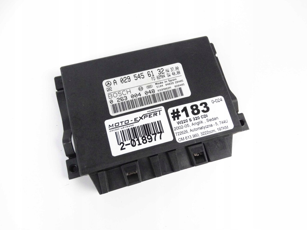 Купить Модуль pdc pts mercedes-benz оригинальный номер a0295456132