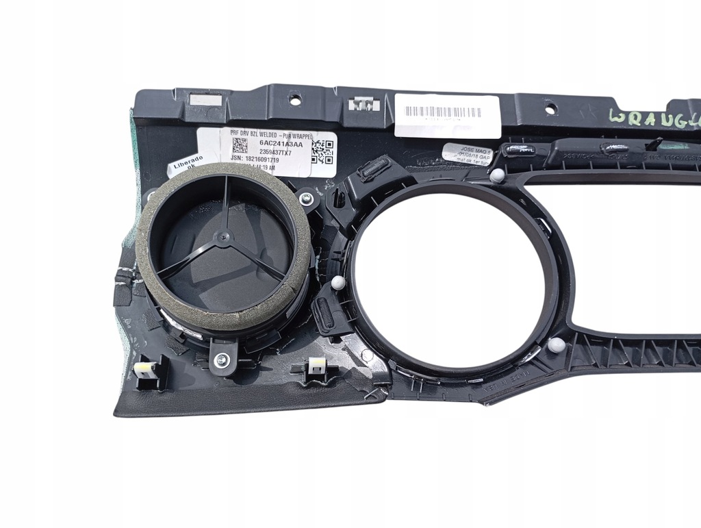 фото №7, Захист рамка dekor лічильників jeep wrangler jl sahara оригінальний номер 6ac241a3aa