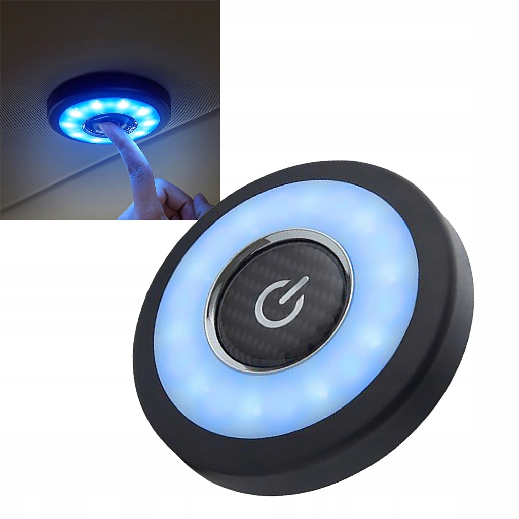 фото №6, Лампа do czytania na дах автомобіля, довга żywotność акумулятора, ja