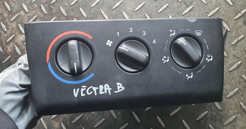 фото №1, Панель керування вентиляція opel vectra b