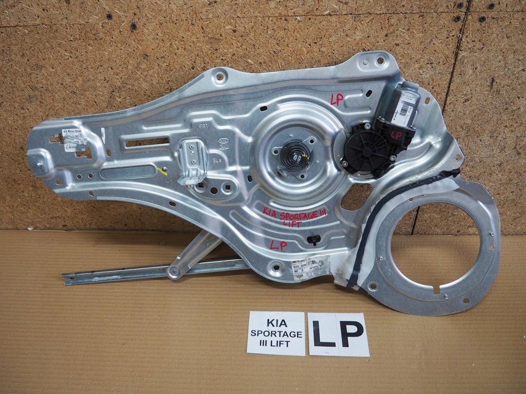 фото №1, Механизм стекло дверь левый перед kia sportage iii