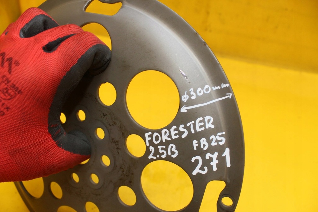 фото №5, Колесо маховик subaru forester 2.5 fb25