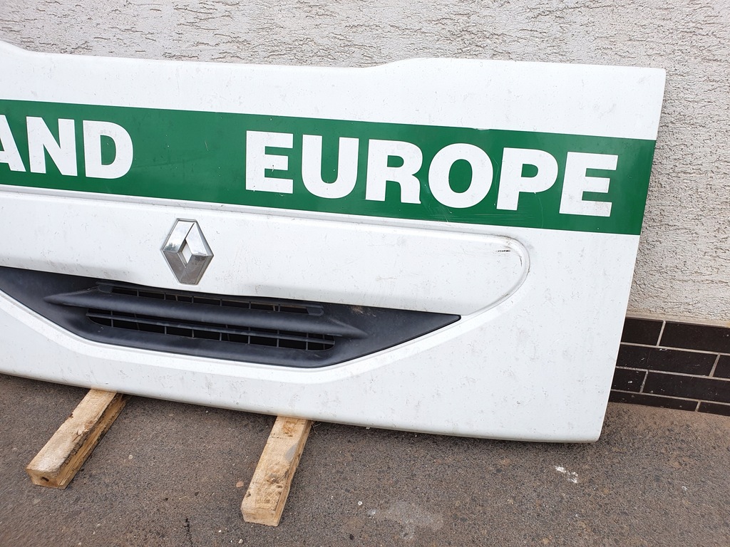 фото №3, Капот решітка радіатора передня білий решітка радіатора renault midlum