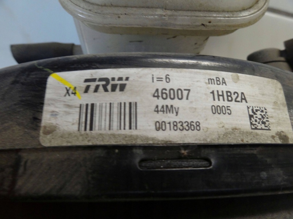 фото №5, Nissan micra k13 2012 1.2 cvt підсилювач гальм гальмівні trw 46007-1hb2a