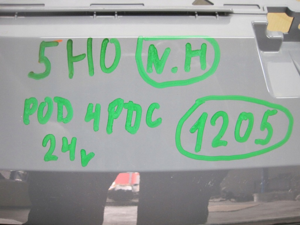 фото №11, Бампер vw golf viii 8 5h0 pod 4 pdc 24r перед передний