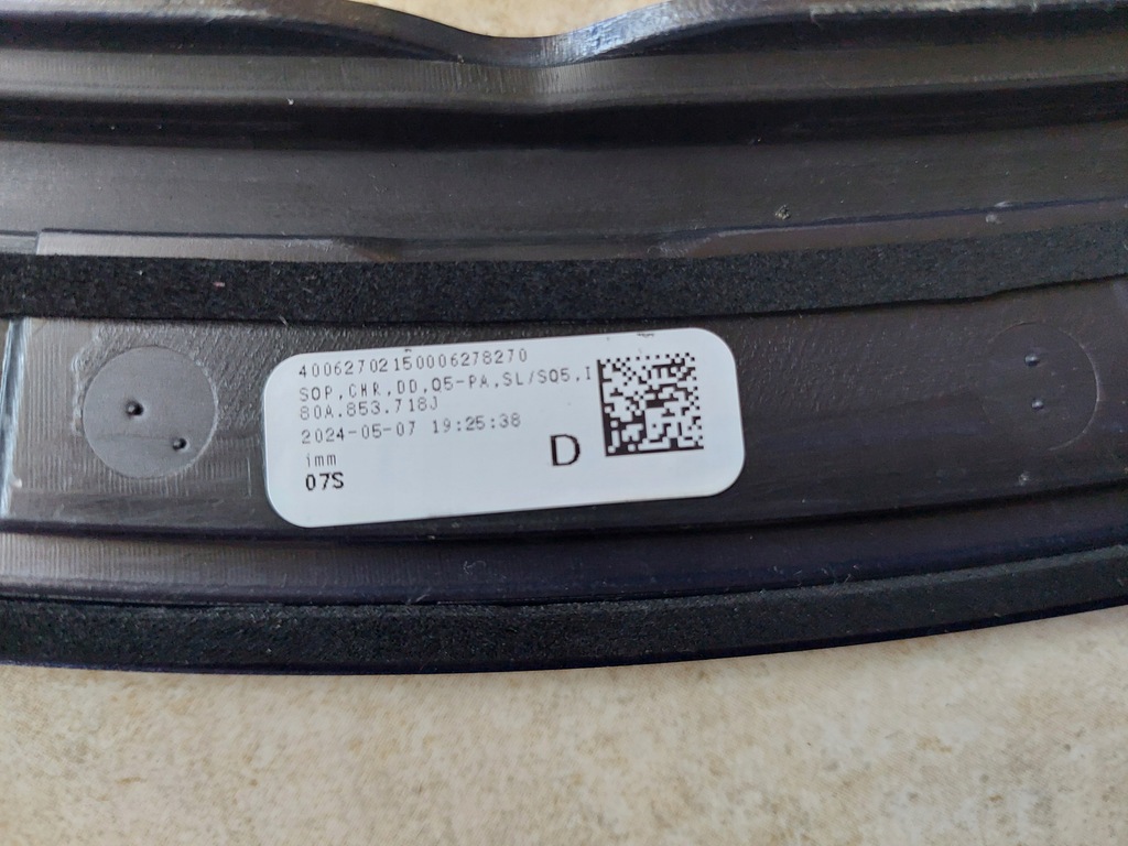 фото №16, Молдинг крыла - правый перед - audi q5 ii fy - lift - s-line