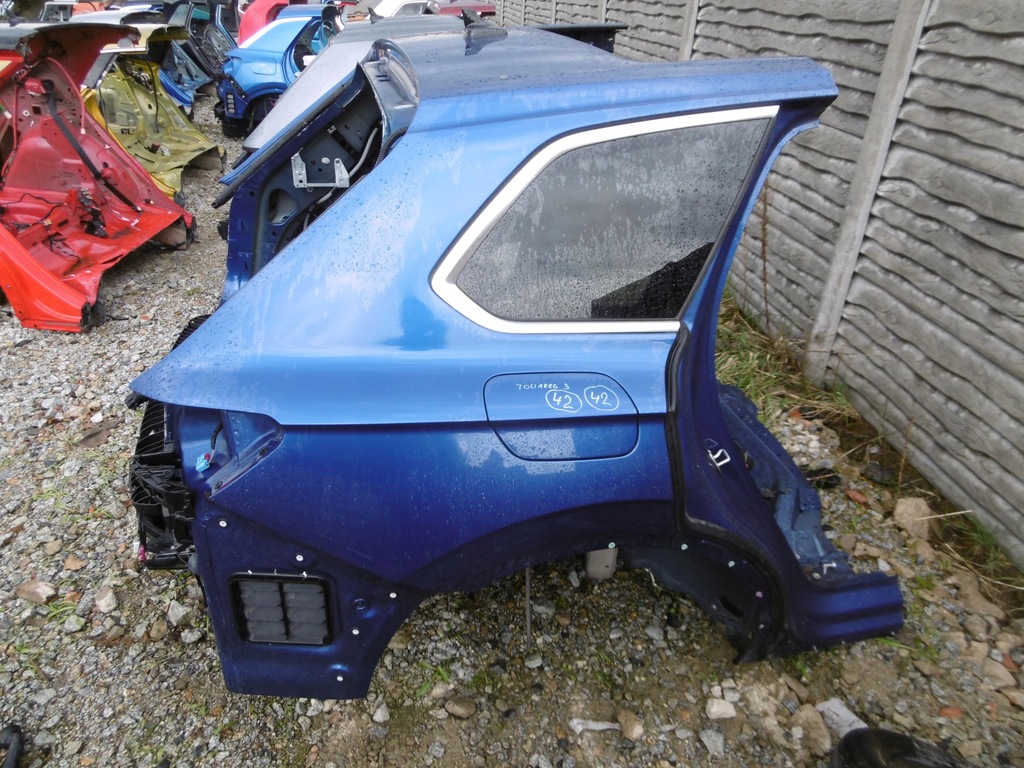 фото №8, Четверть крыло левый задняя vw touareg iii