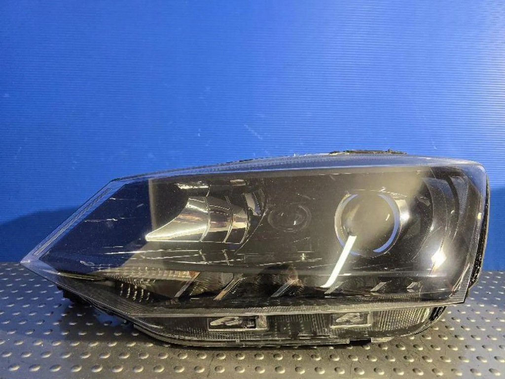 Skoda fabia 3 линза + led 6v1941015b фара передняя перед левая с Разборки