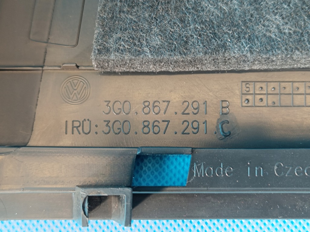 фото №9, Vw passat b8 variant 2.0 tdi 110kw 2023 r захист стійка b ліва 3g0867291b