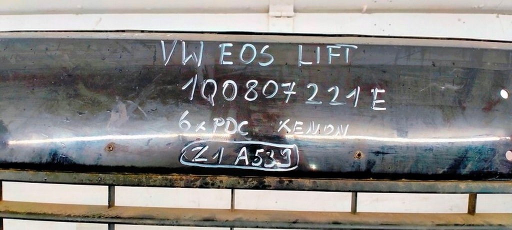 фото №8, Vw eos lift 10-15 бампер передний перед 1q0807221e