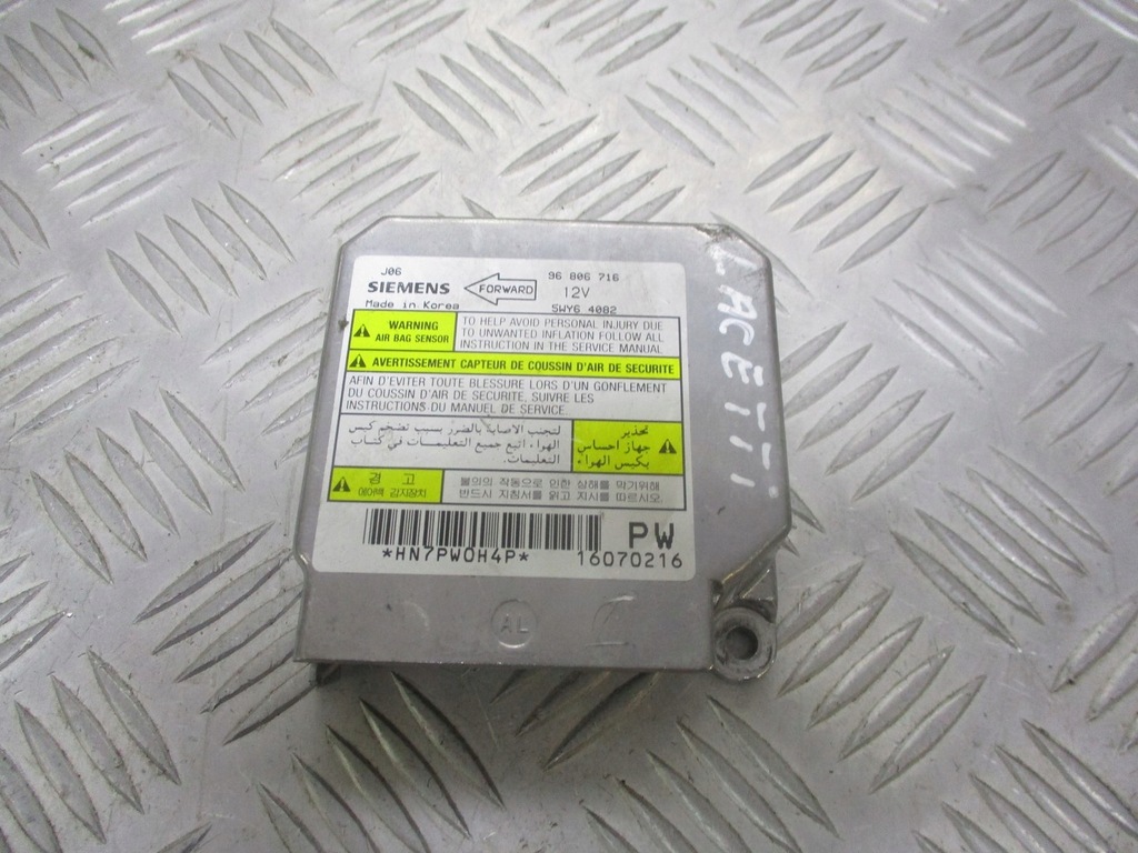 фото №1, Модуль подушка безопасности chevrolet lacetti 2.0 vcdi 96806716