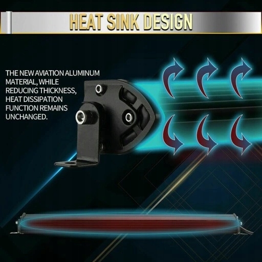 Лампа робоча dalekosiężna - led bar - 53cm 1200w Оригінал