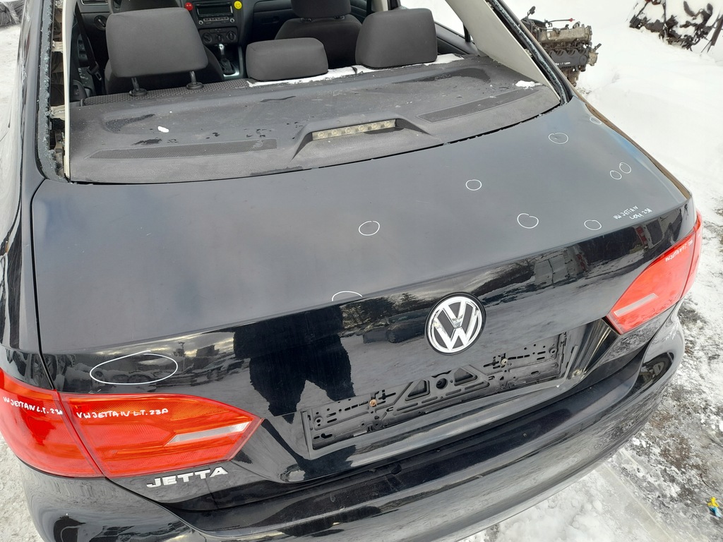 фото №13, Volkswagen vw jetta vi кришка багажника багажника l041