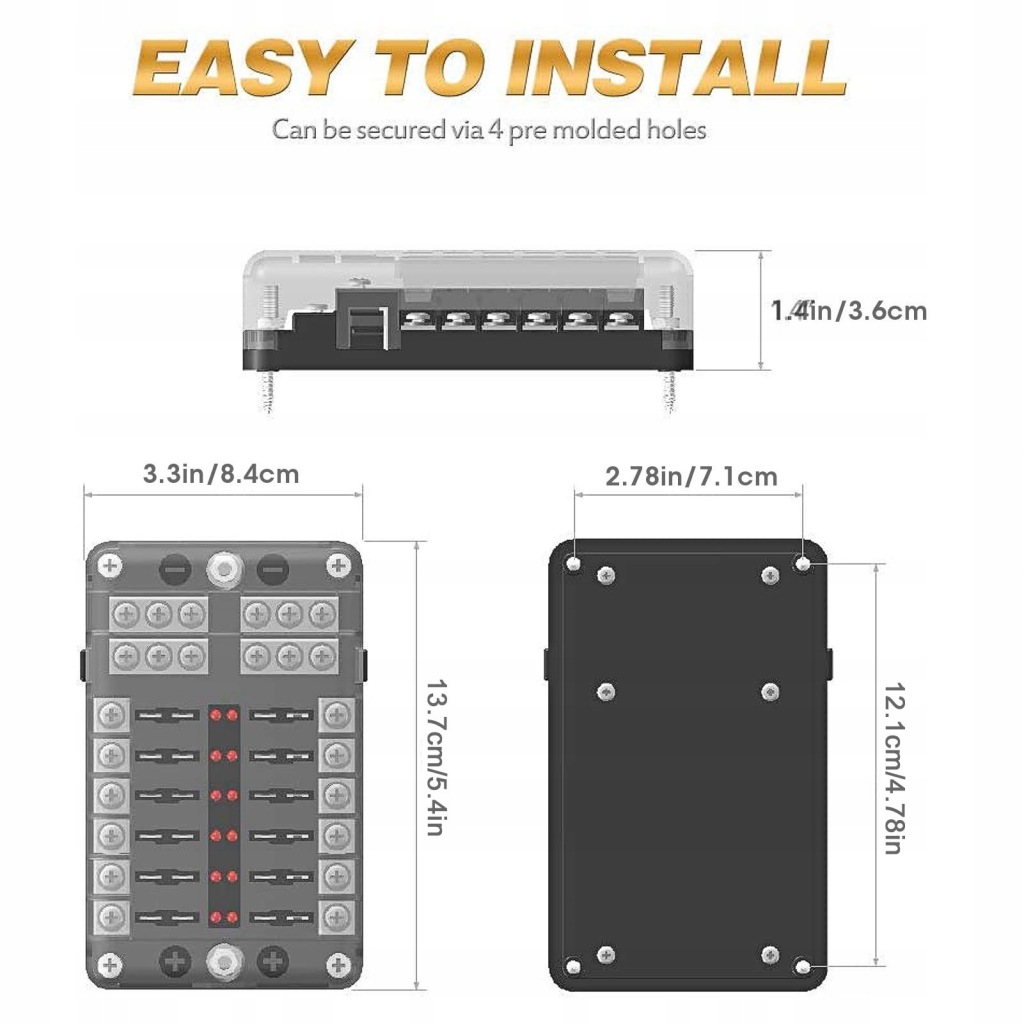 фото №13, Коробка разъём корпус предохранителей
