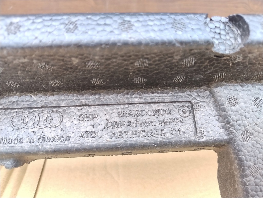Audi q5 2 80a абсорбер пена датчики удара балка бампера перед Киев