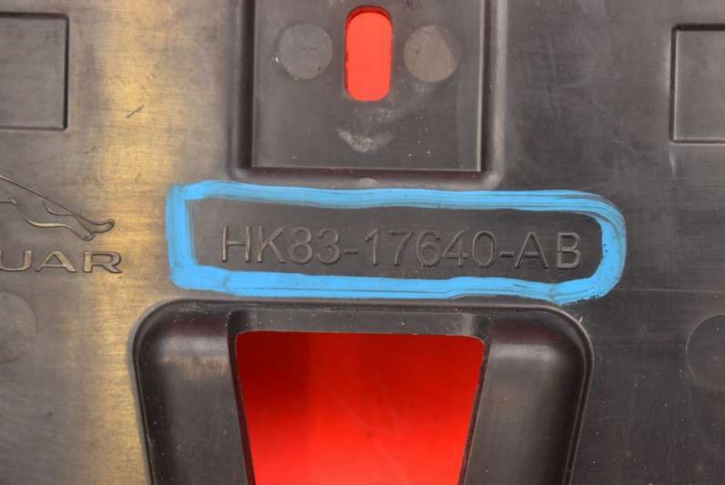 фото №10, Підсилювач бампера hk83-17640-ab jaguar f-pace x761 16-20