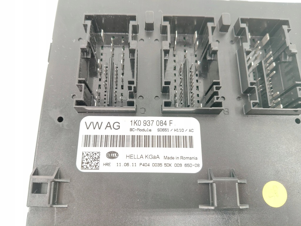 фото №5, Модуль блок керування комфорту volkswagen vi 1k0937084f