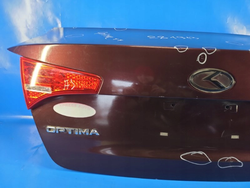 фото №9, Кришка багажника задня кришка багажника kia optima tf 11-16-69200-2t030