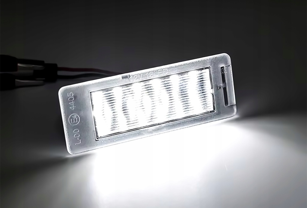 фото №13, 2x ліхтарі led освітлення номерного знака підсвітка cadillac cts elr srx xts