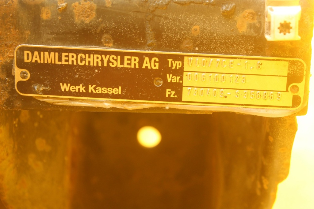 фото №12, Підрамник підсилювач балка перед mercedes sprinter i vw lt 006100123