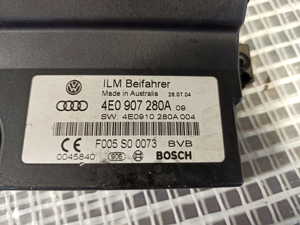 фото №5, Audi a8 d3 модуль блок управления напряжения 4e0907280a