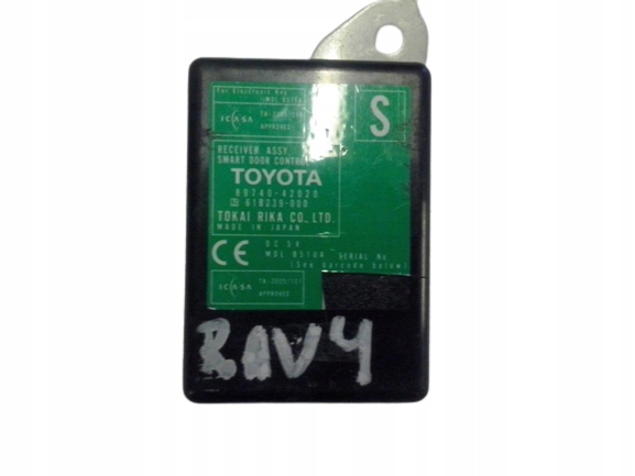 фото №1, Rav4 iii реле модуль двері 89740-42020