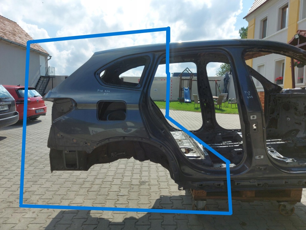 фото №1, Bmw f48 x1 чверть крила правий задня задній b39