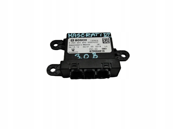 фото №1, Maserati quattroporte vi модуль pdc 670004819