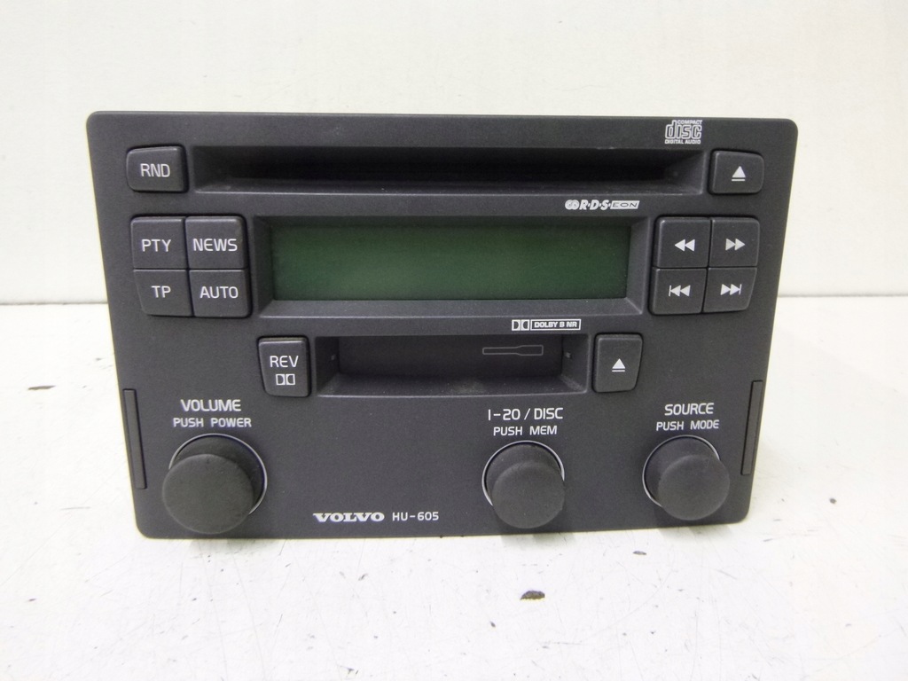 фото №1, Радіо volvo v40 s40 lift hu-60s
