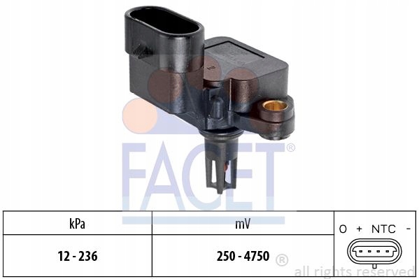 Eps датчик тиск. повітря opel vectra 2,0 16v 03- Київ