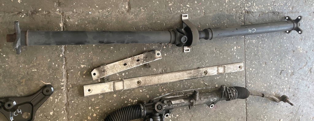 фото №1, Mercedes c klasa w204 wał привідний kompletny