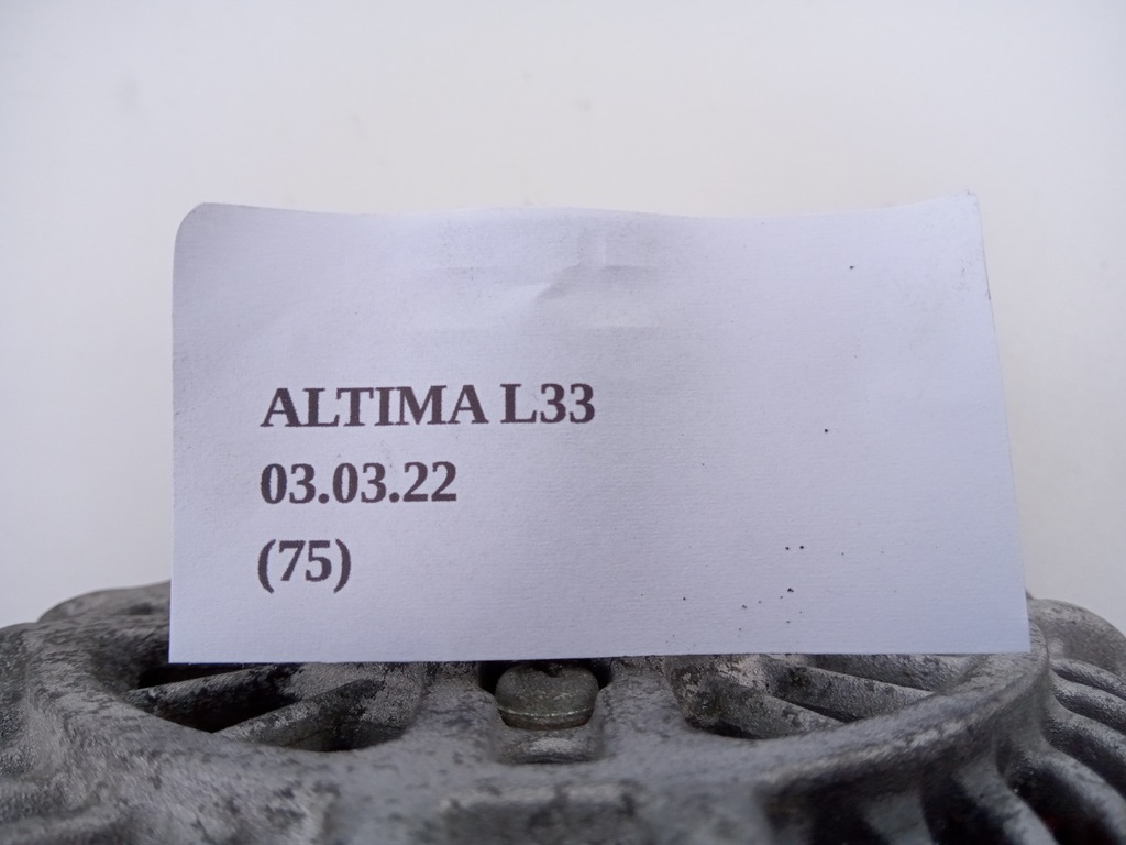 фото №7, Генератор nissan altima l33 2.5 2013-2018