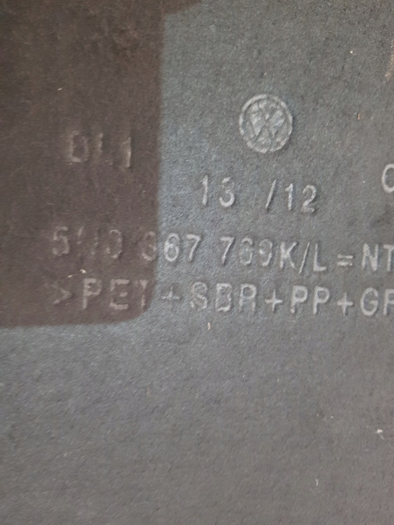 фото №12, Полка багажника 5n0867769k vw tiguan 5n 2.0 tdi 12r eur lift