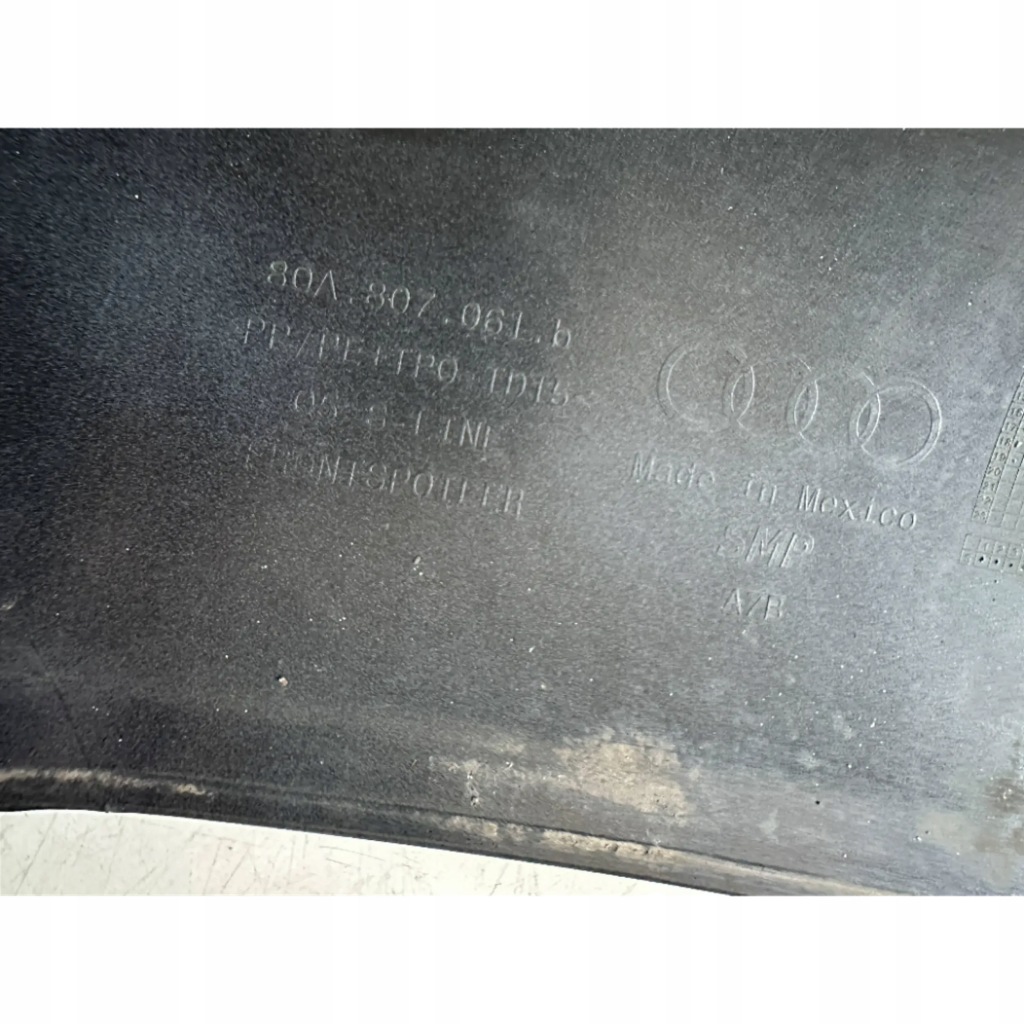 Audi q5 s line przedlift спойлер бампера перед 80a с Разборки