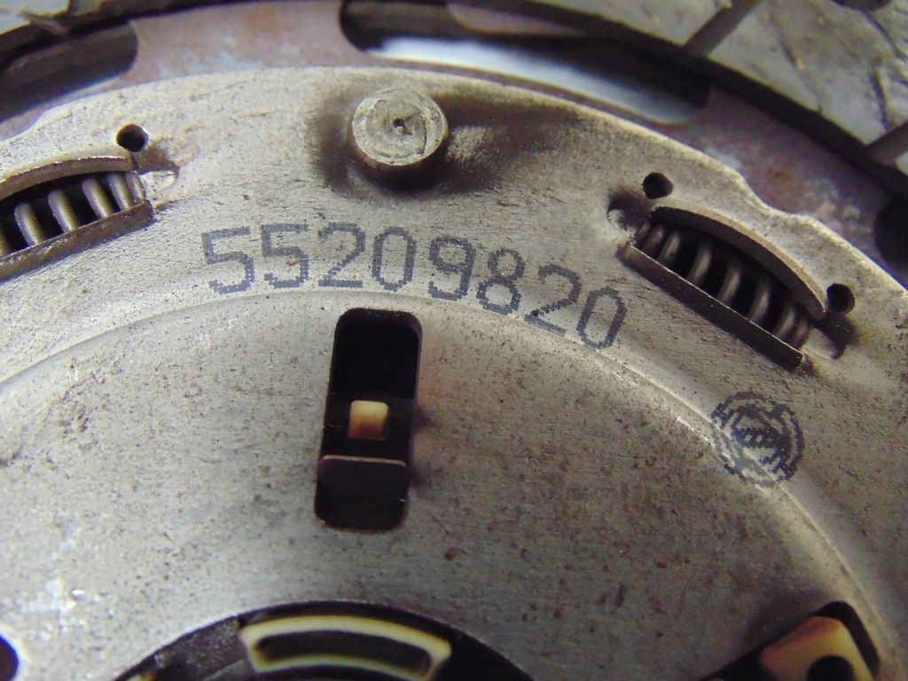 фото №11, Сцепление диск i прижим fiat doblo ii 1.6 mtj 55212656 55209820