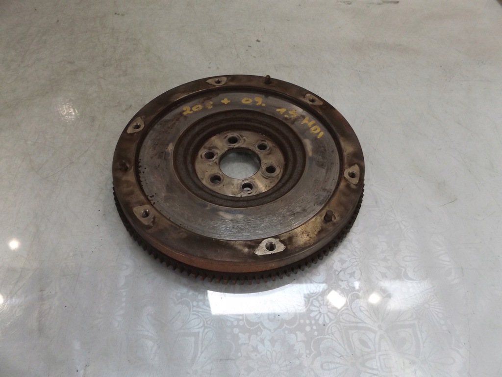 фото №1, 206 plus 1,4hdi колесо маховик