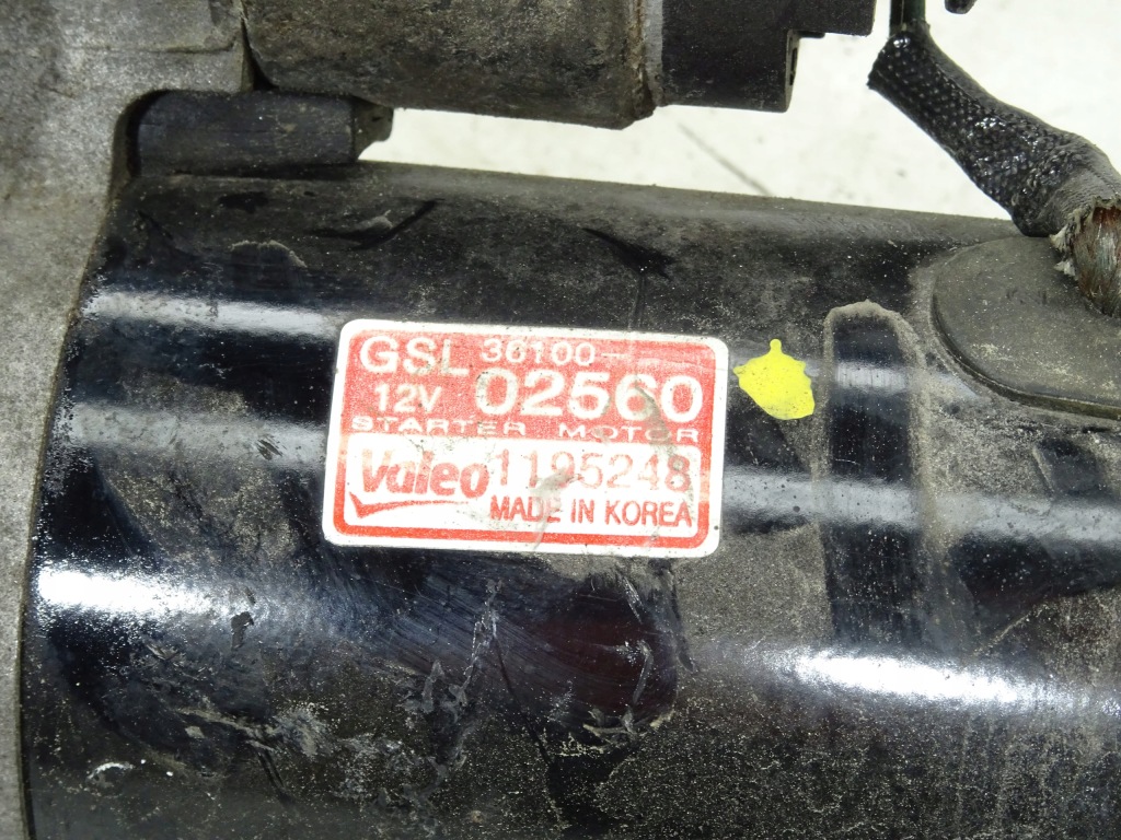 Стартер 36100-02560 hyundai 1 10 . Доставка