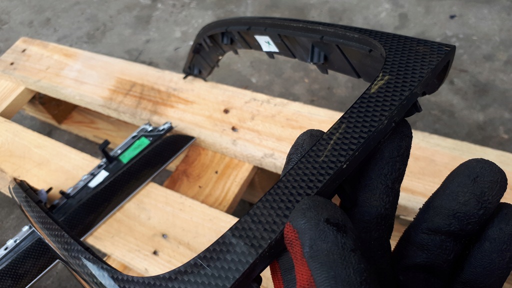 фото №13, S4 b8 lift a4 накладки декоры карбон дверь консоли