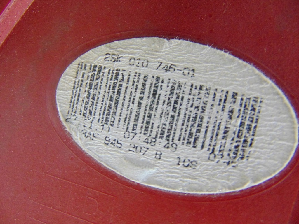 фото №16, Лампа левая задняя vw passat b7 kombi led диодная 3af945207b europa