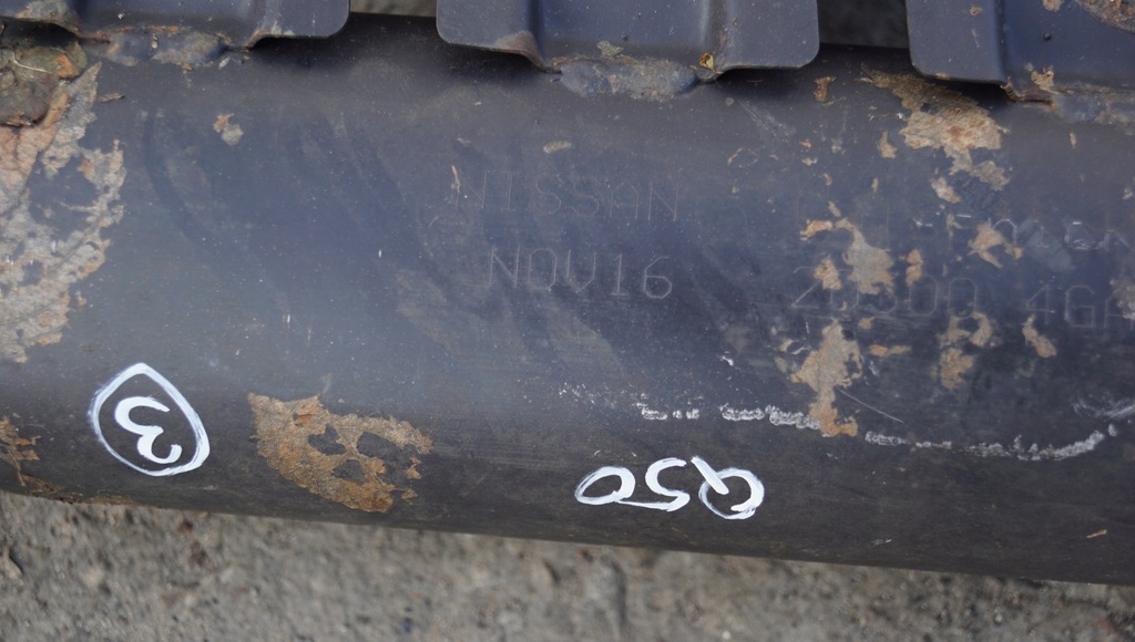 фото №7, Выхлоп гаситель средний infiniti q50 203004ga2d