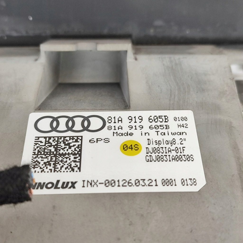 фото №8, Audi q2 - 2021 монітор / дисплей / екран