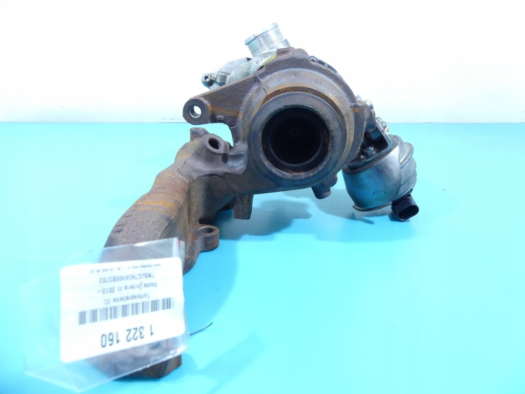 фото №6, Турбонагнетатель skoda octavia iii 1.6 tdi 110km