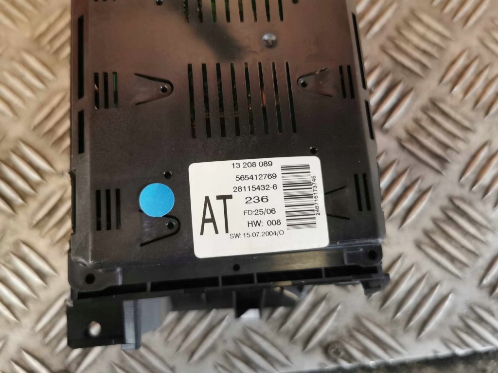 фото №3, Дисплей opel zafira b оригинальный номер 13208089