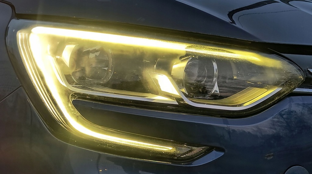 Фара фара левая правый  обычная+ led renault megane iv модуль блок розжига Киев