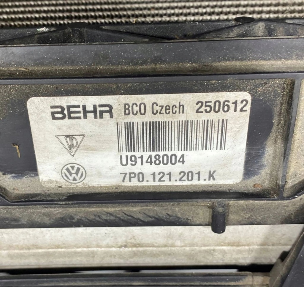 фото №7, Porsche cayenne 92a 2013 радіатор wody