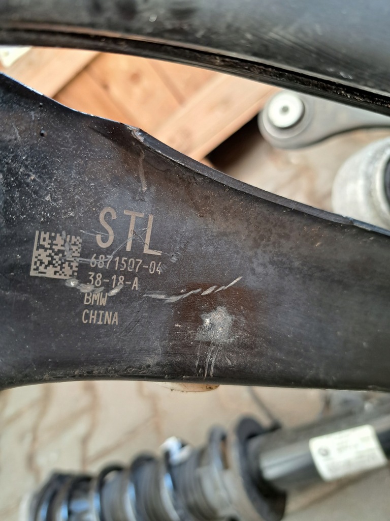 фото №9, Поворотный кулак правый задняя амортизатор рычаги bmw x3 g01 6871030