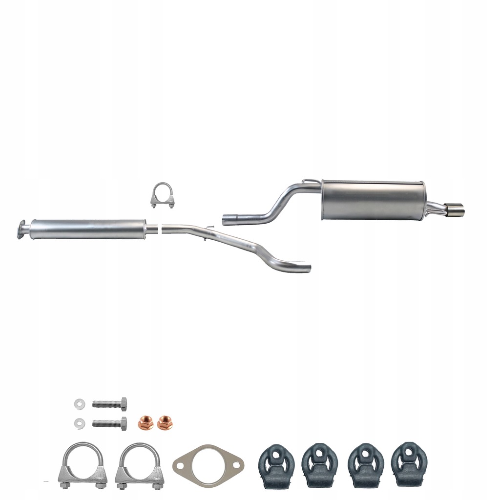 фото №1, Набор глушителей alfa romeo mito 08/2008- 1,4tjet