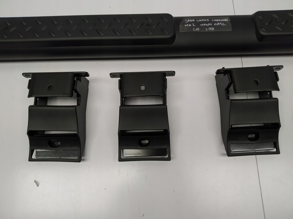 фото №6, - 21 grand cherokee wk2 поріг підніжка лівий чорний заводський iv black edition