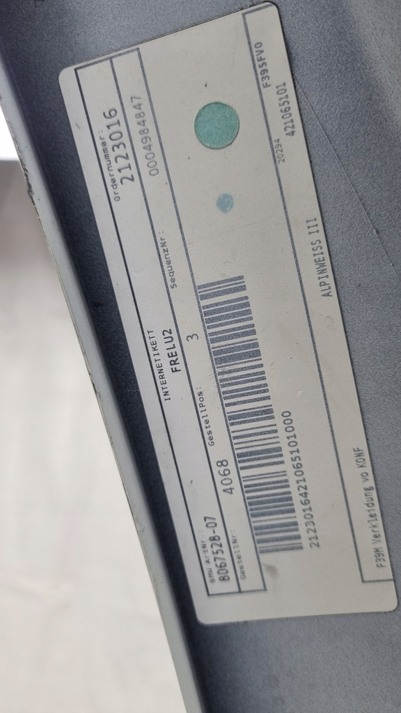 фото №11, Bmw x2 f39 m-pakiet бампер перед передний