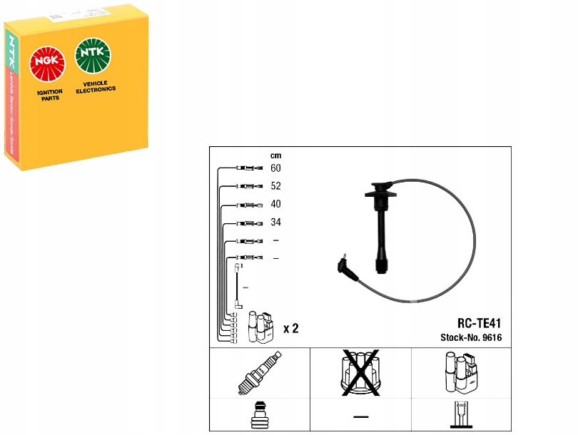 фото №1, Провода зажигания toyota ngk